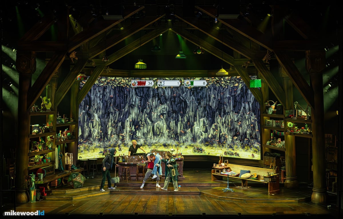 Dungeons & Dragons: The Twenty-Sided Tavern, Off-Broadway, production photo