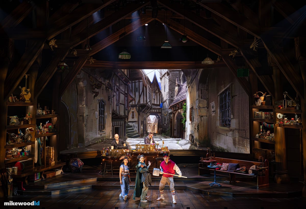 Dungeons & Dragons: The Twenty-Sided Tavern, Off-Broadway, production photo