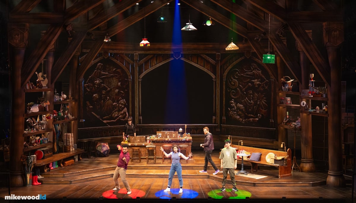 Dungeons & Dragons: The Twenty-Sided Tavern, Off-Broadway, production photo