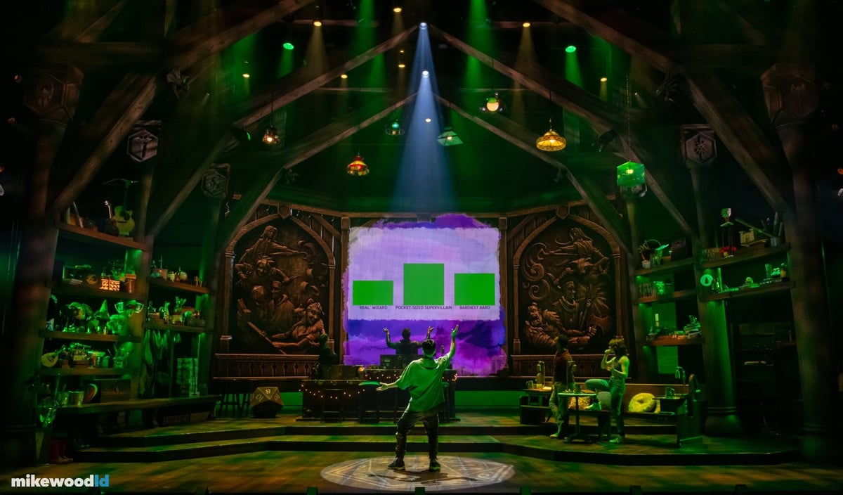 Dungeons & Dragons: The Twenty-Sided Tavern, Off-Broadway, production photo