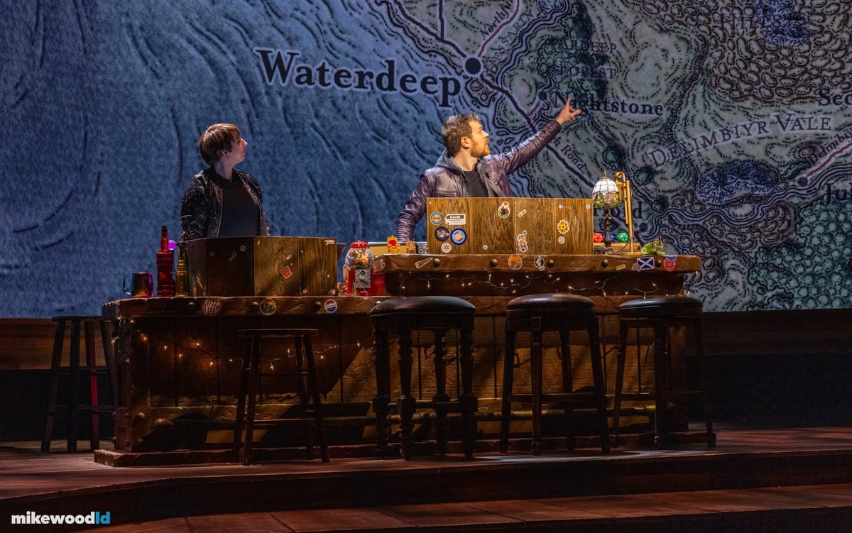 Dungeons & Dragons: The Twenty-Sided Tavern, Off-Broadway, production photo