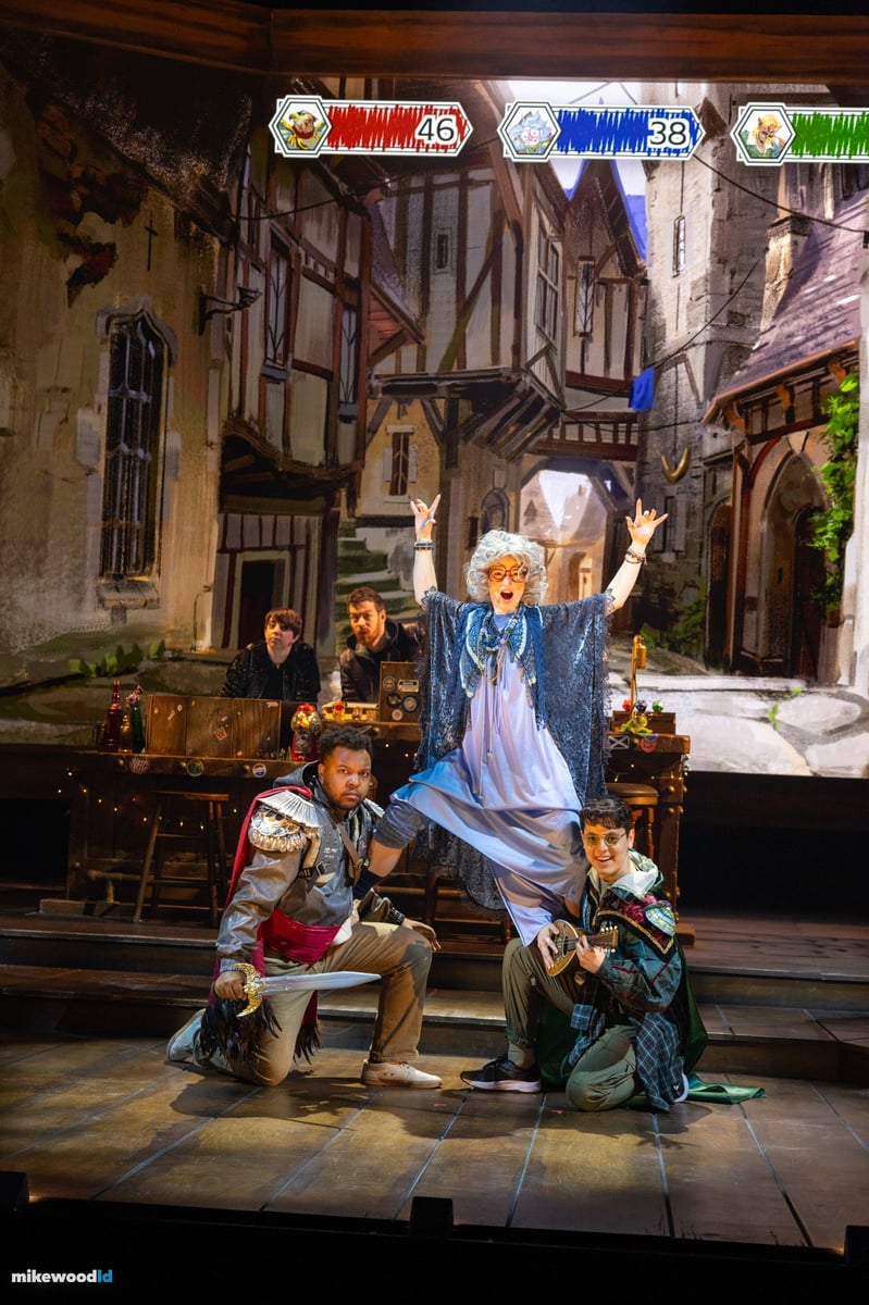 Dungeons & Dragons: The Twenty-Sided Tavern, Off-Broadway, production photo