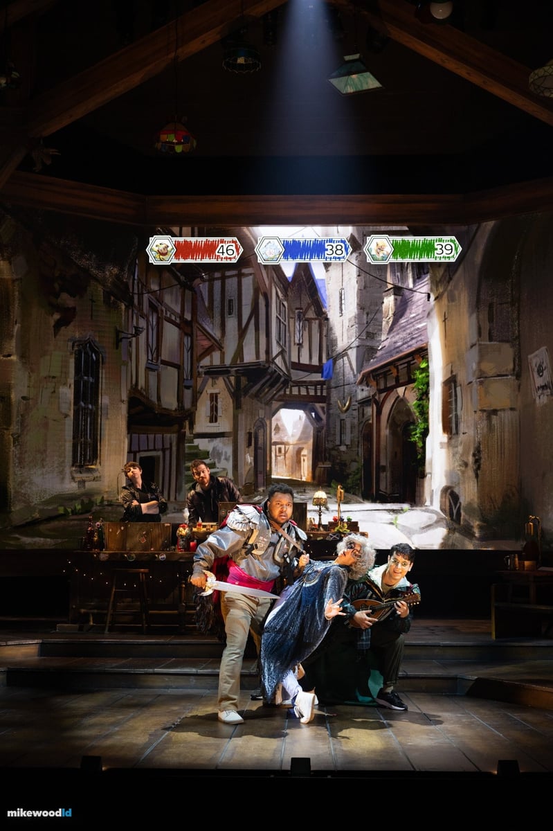 Dungeons & Dragons: The Twenty-Sided Tavern, Off-Broadway, production photo