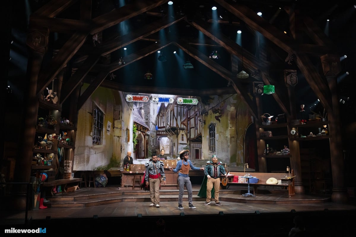 Dungeons & Dragons: The Twenty-Sided Tavern, Off-Broadway, production photo