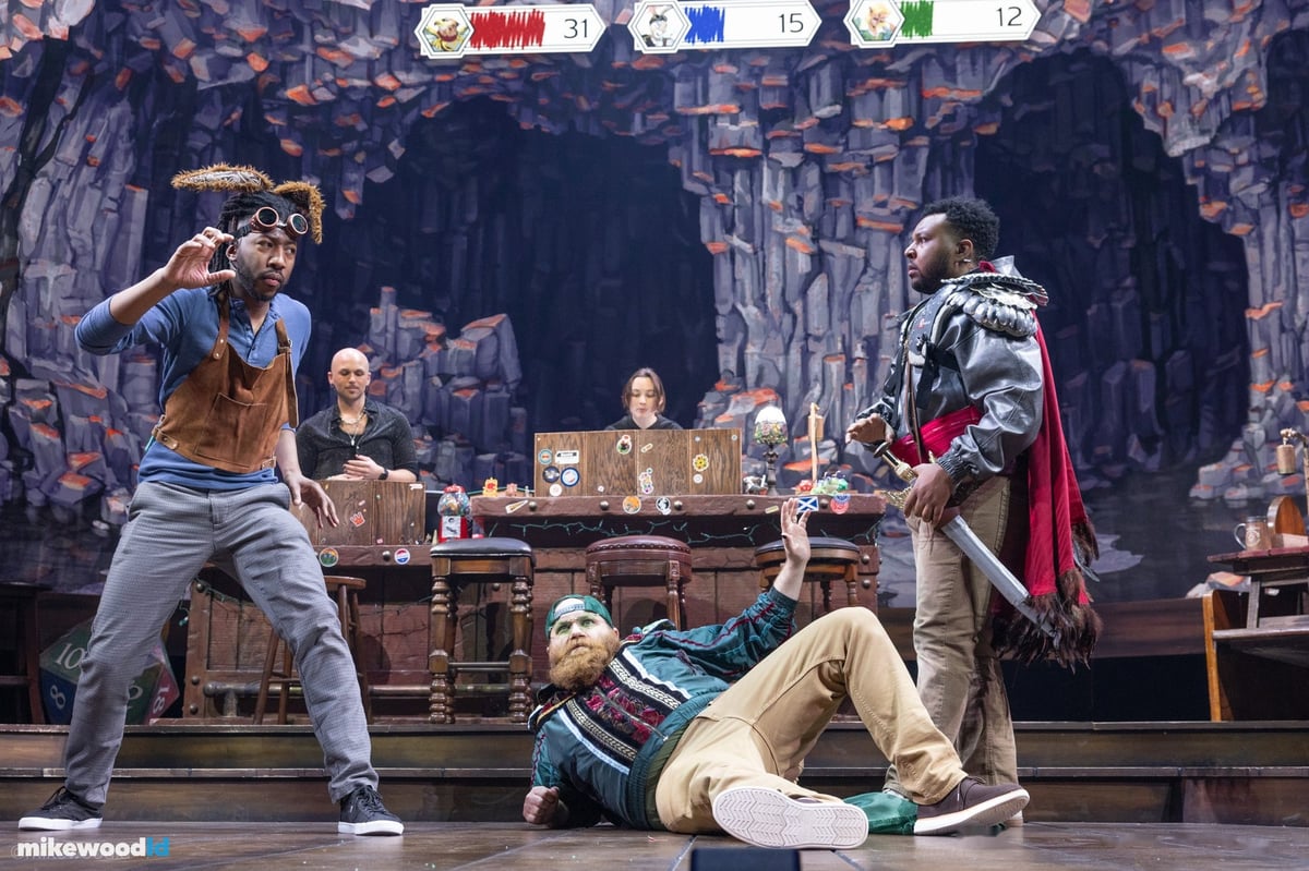 Dungeons & Dragons: The Twenty-Sided Tavern, Off-Broadway, production photo