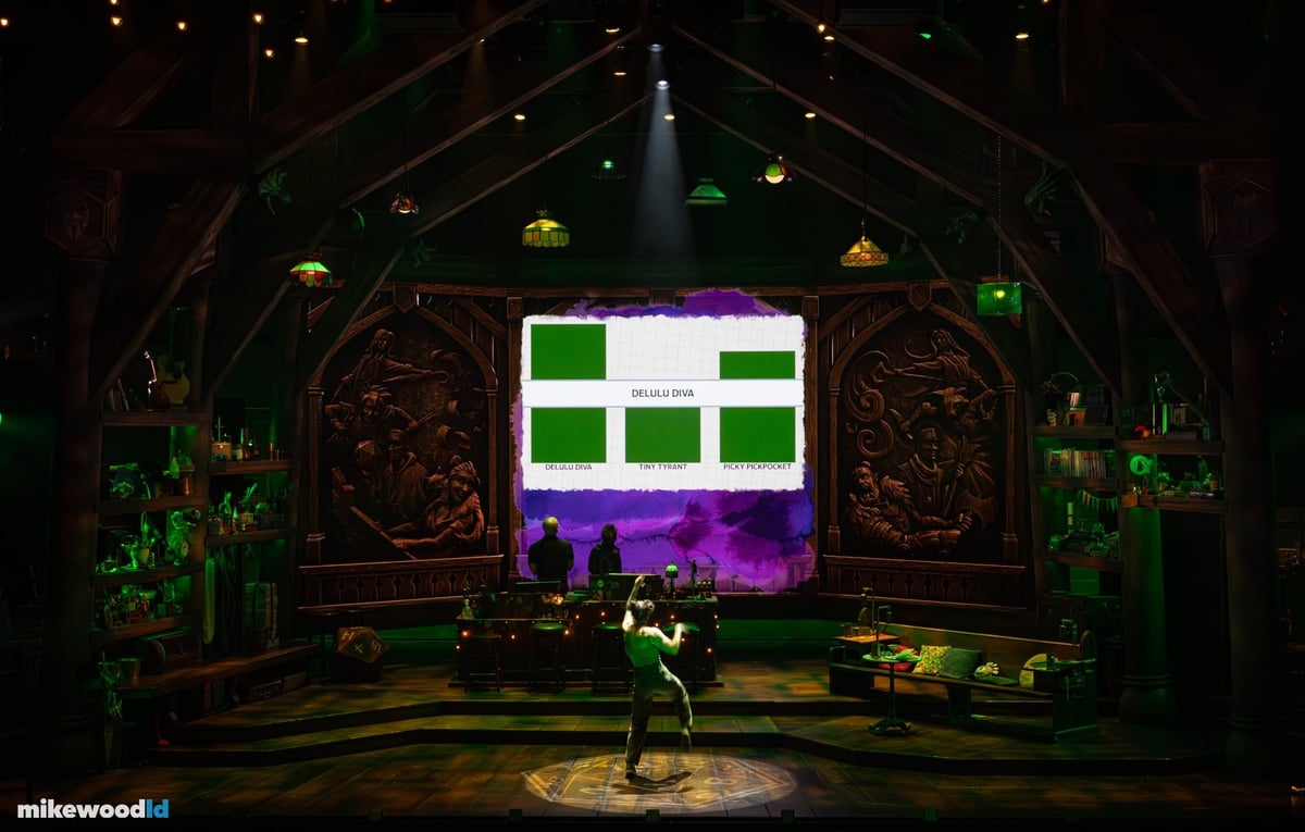 Dungeons & Dragons: The Twenty-Sided Tavern, Off-Broadway, production photo