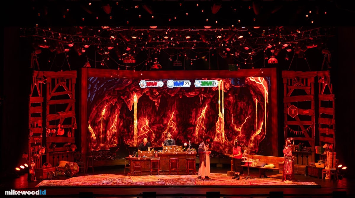 Dungeons & Dragons: The Twenty-Sided Tavern, North American Tour, production photo