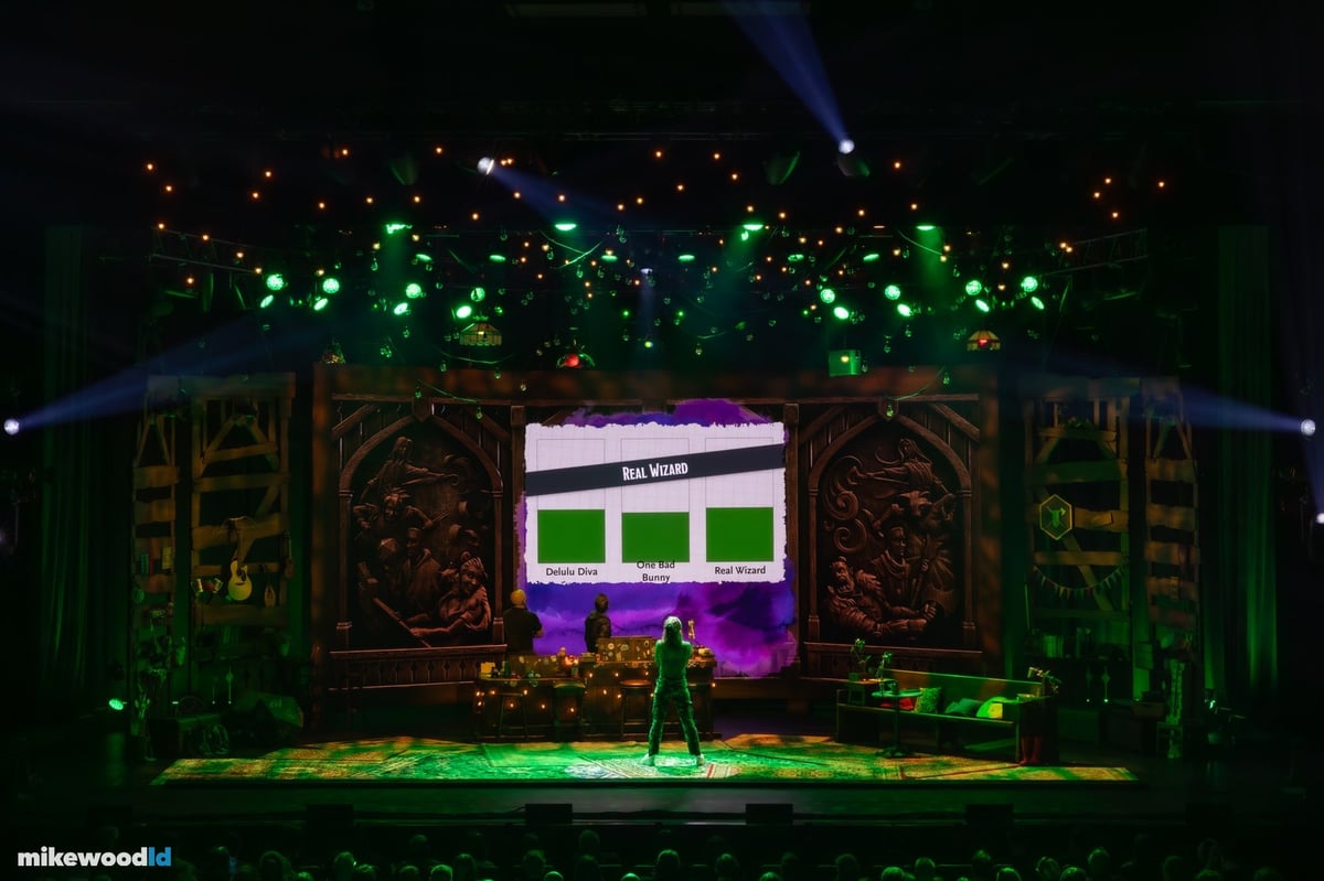 Dungeons & Dragons: The Twenty-Sided Tavern, North American Tour, production photo