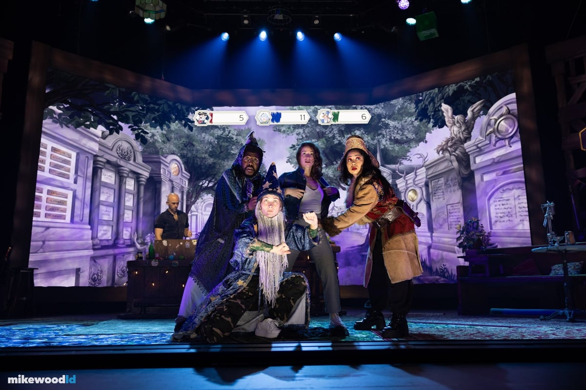 Dungeons & Dragons: The Twenty-Sided Tavern, North American Tour, production photo