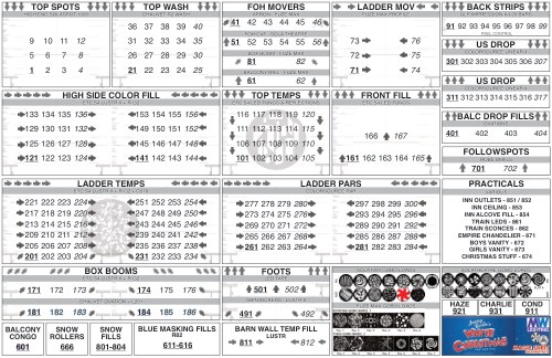 White Christmas Magic Sheet