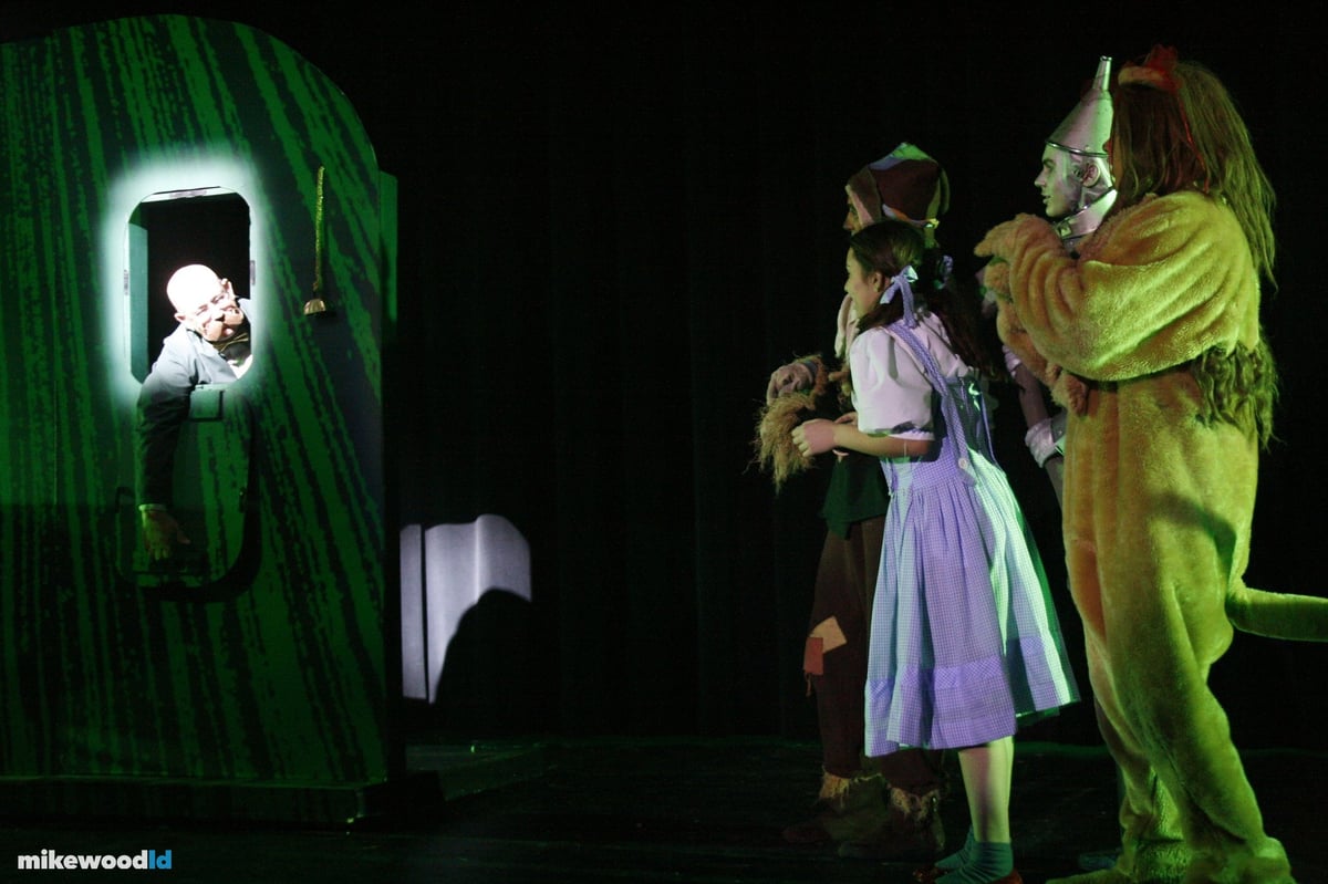 The Wizard of Oz, production photo