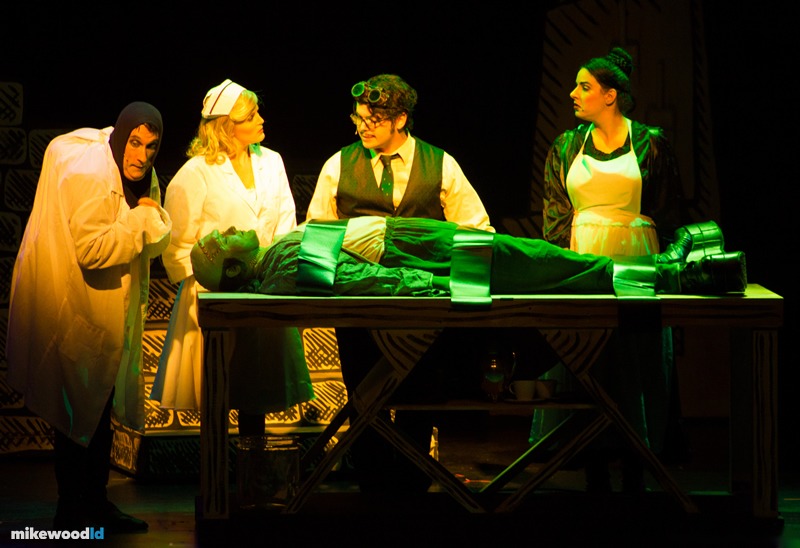 Young Frankenstein, production photo