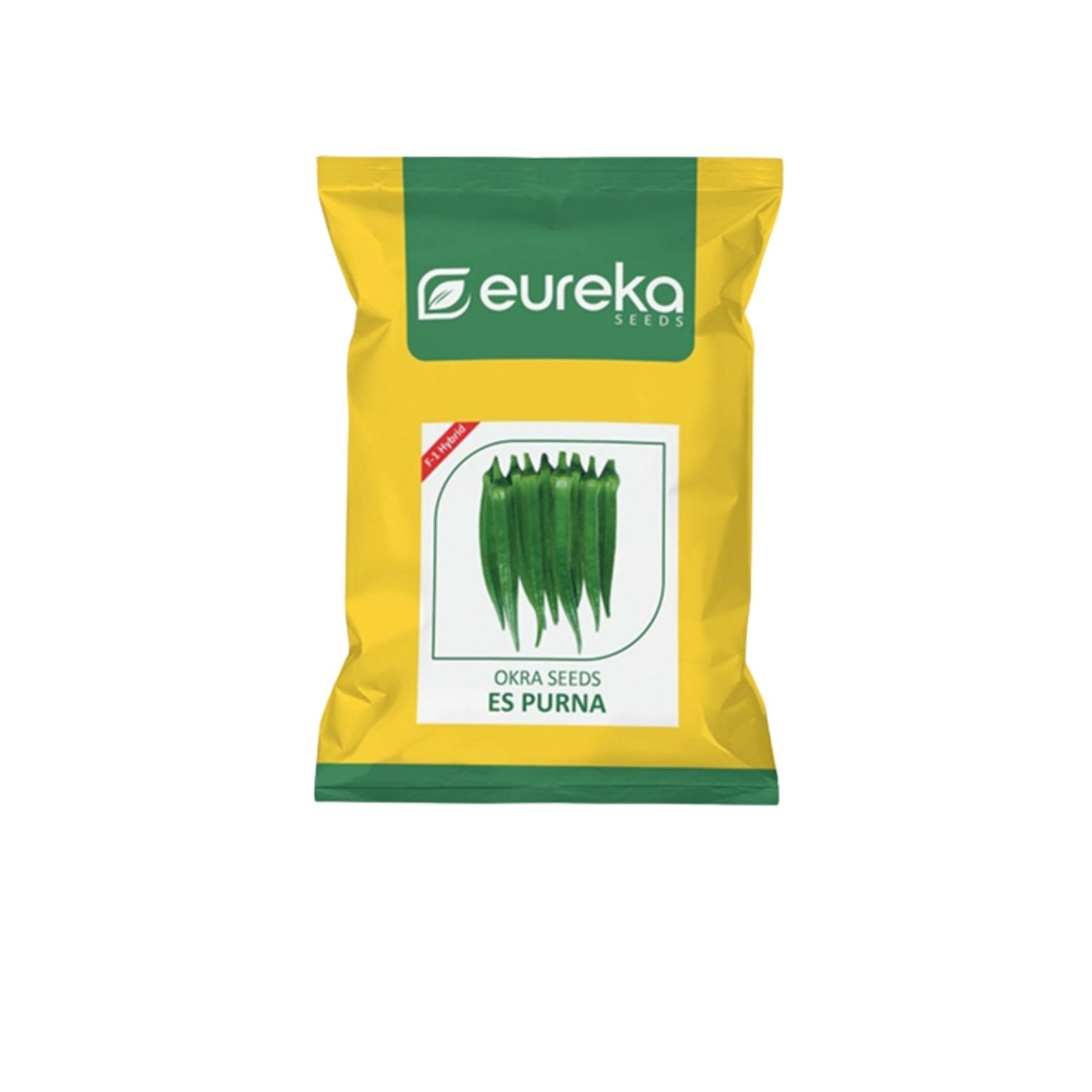 Eureka Okra ES Purna F1 Hybrid Vegetable Seeds