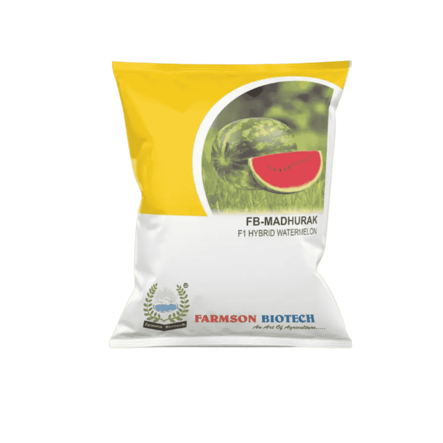 Farmson Biotech FB MADHURAK F1 Hybrid Watermelon Seeds 25GM