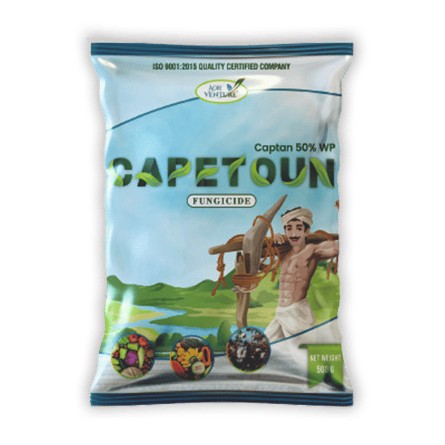 Agriventure Capetoun Captan 50% WP Fungicide