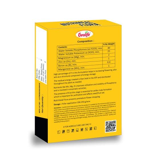 Nutrimeal Flora For Flowering Stage