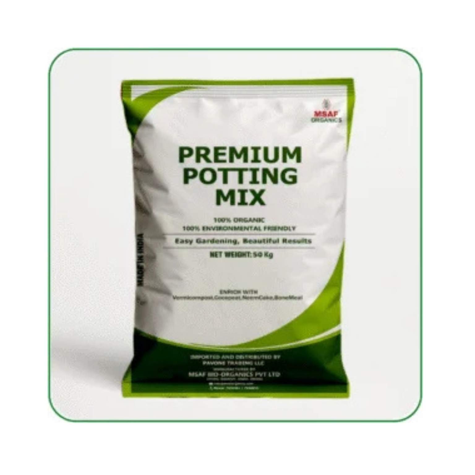 MSAF Garden Organics Potting Mix Vegetables & Horticulture 5KG
