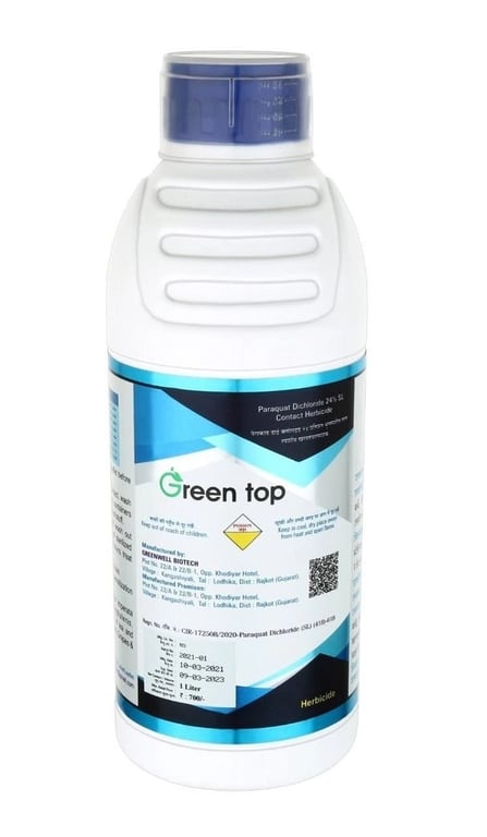 GREENWELL GREEN TOP PARAQUAT DICHLORIDE 24% SL