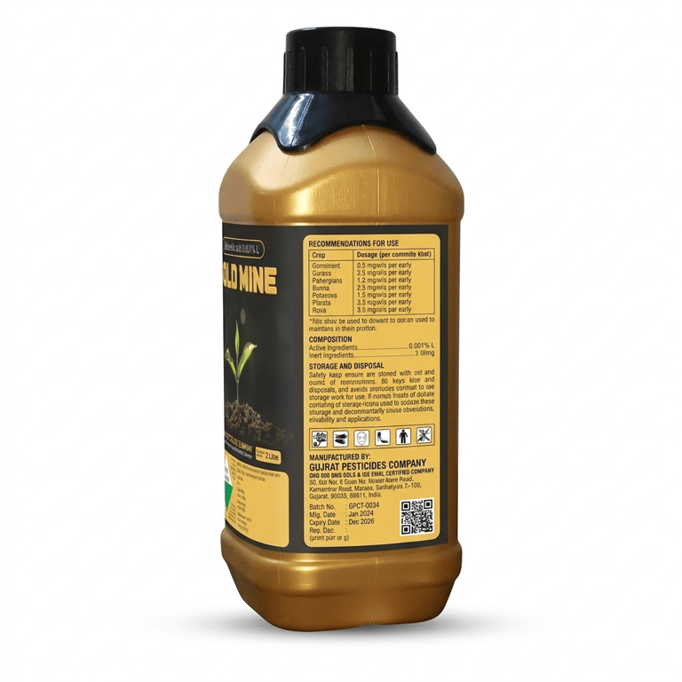 Gold Mine Gibberellic Acid (GA₃) 0.001% L