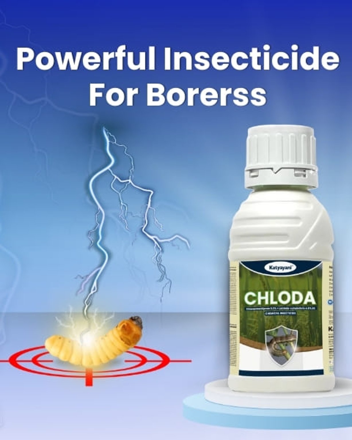 Katyayani Chloda Chemical insecticide | Chlorantraniliprole 9.3% + Lambda Cyhalothrin 4.6% ZC
