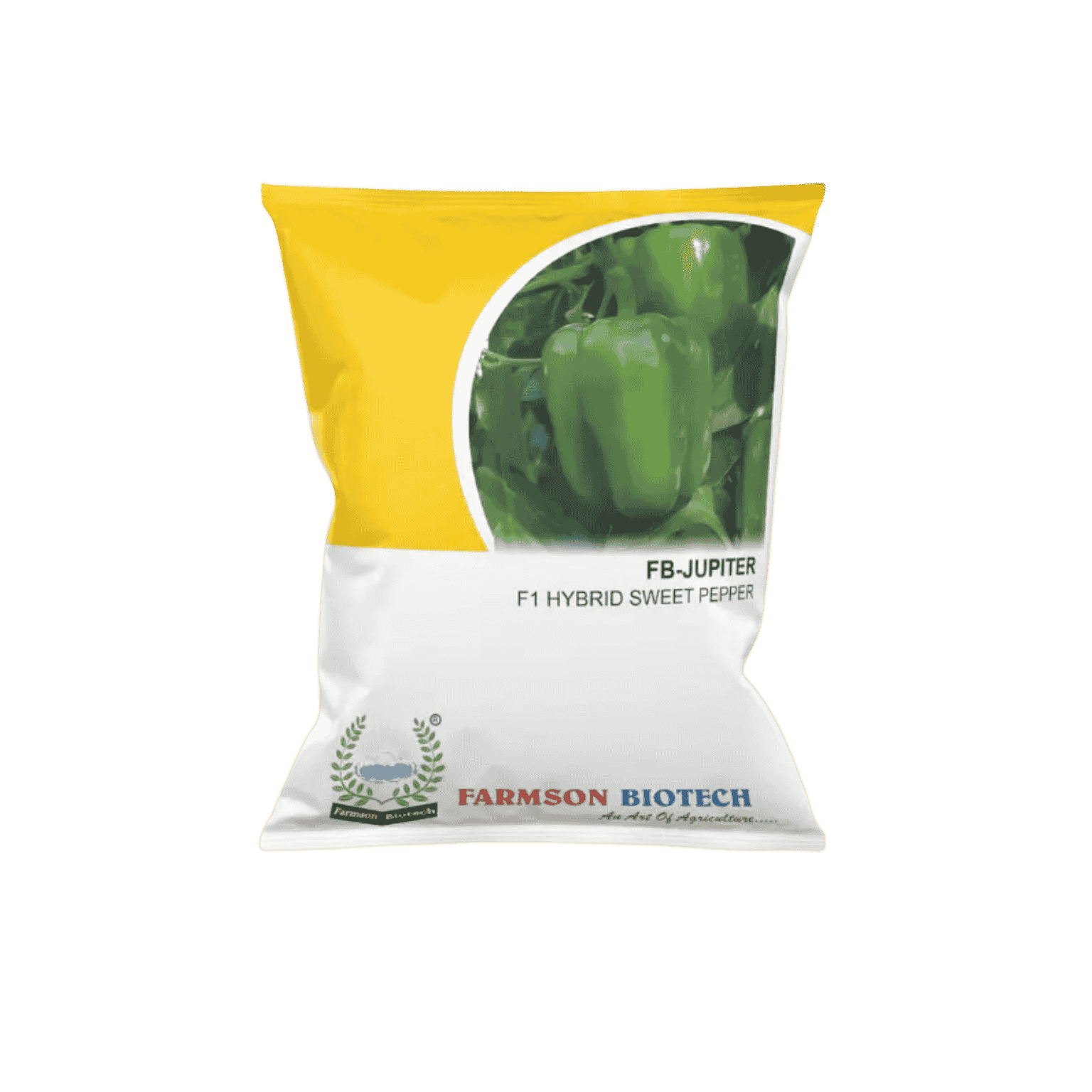 Farmson Biotech FB JUPITER F1 Hybrid Sweet Pepper Seeds 10GM