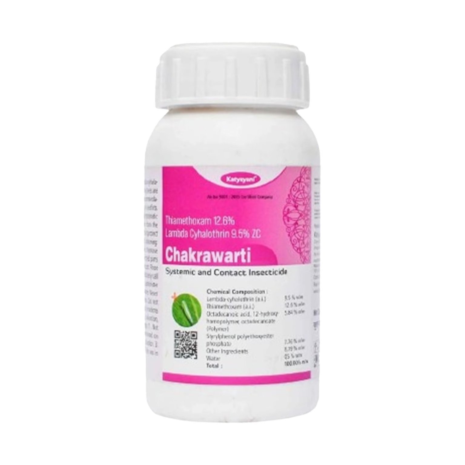 katyayani chakrawarti  Thiamethoxam 12.6% + lambda Cyhalothrin 9.5% ZC