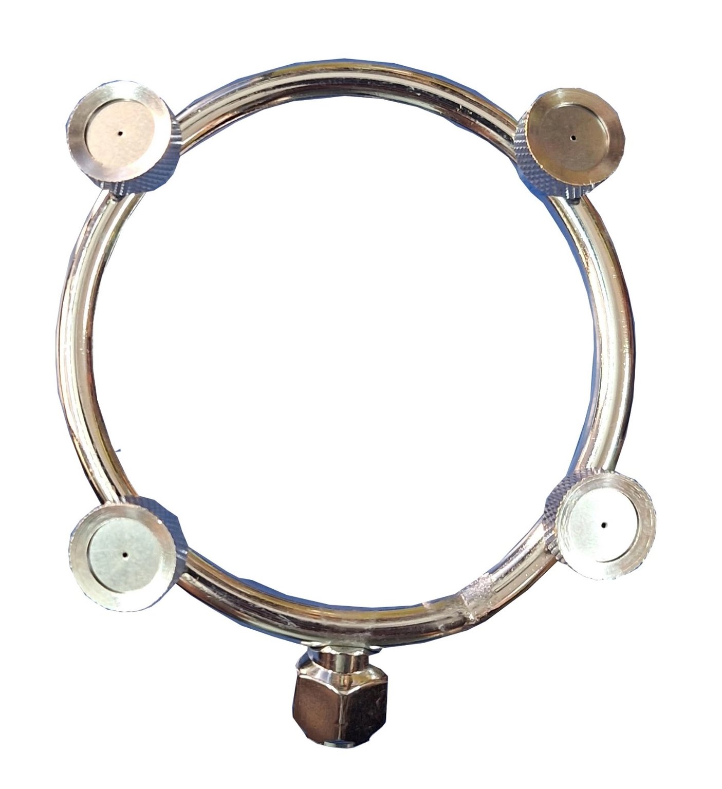 Stainless Steel 4 Face Round Nozzle For Battery Sprayer
