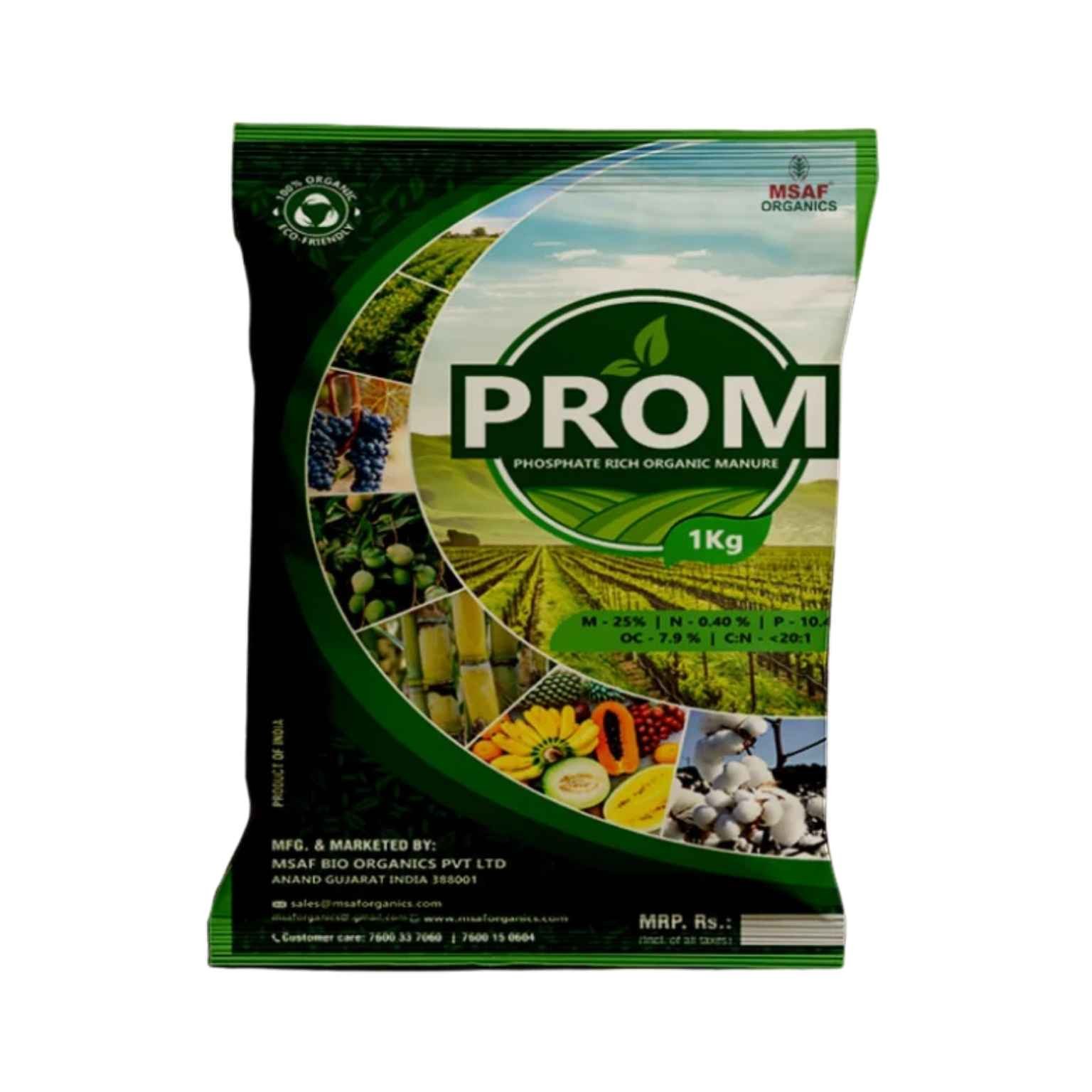 MSAF Garden Organics Prom Vagitable Fertilizer