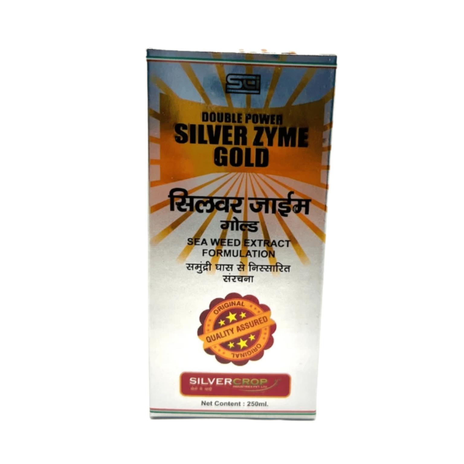 Silver Crop Silver Zyme Gold Seaweed Extract Plant Growth Promoter  Biostimulant