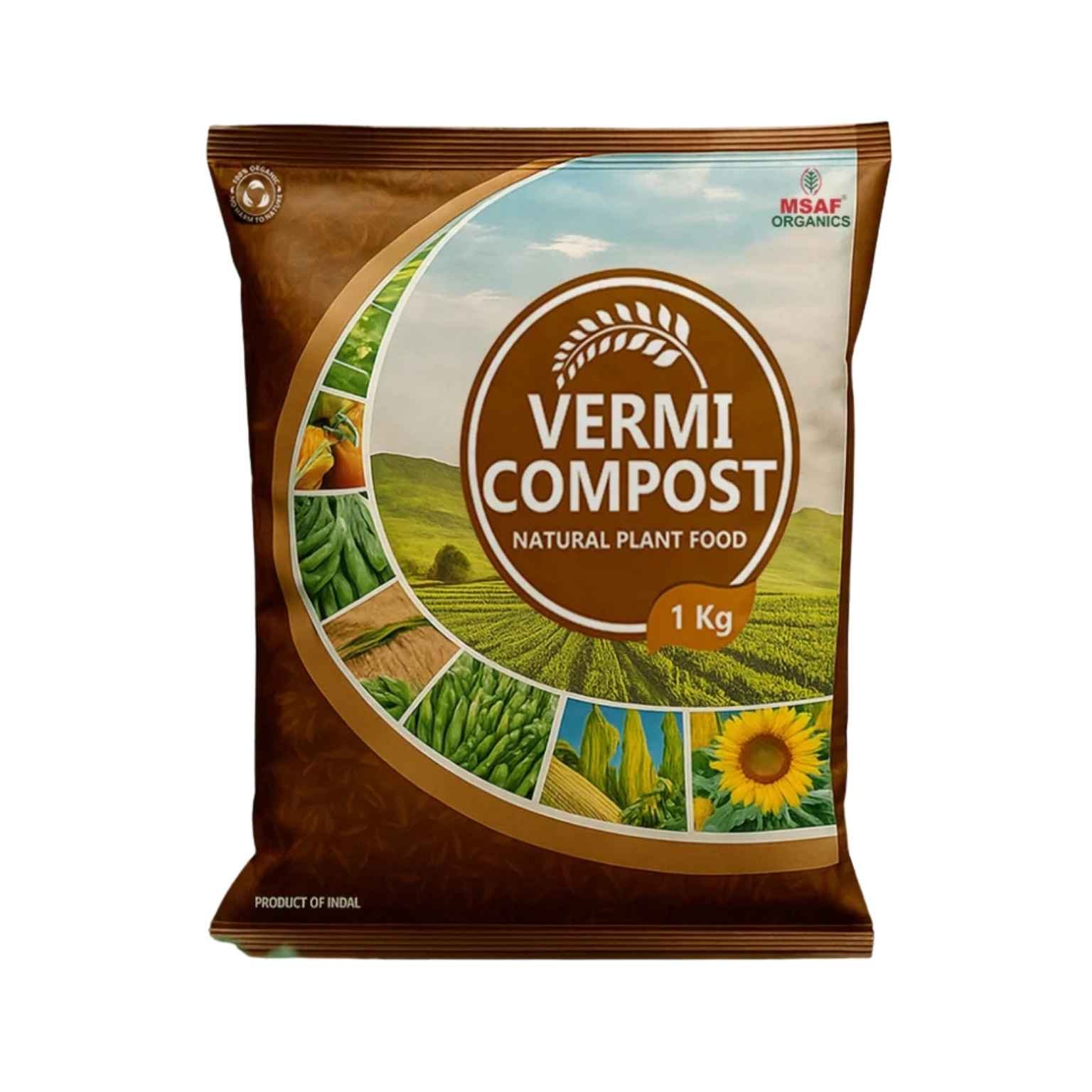 MSAF Garden Organic Vermicompost vegetables horticulture