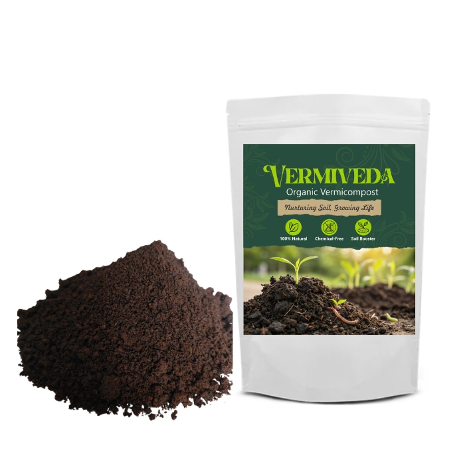 VermiVada Vermicompost Organic Fertilizer