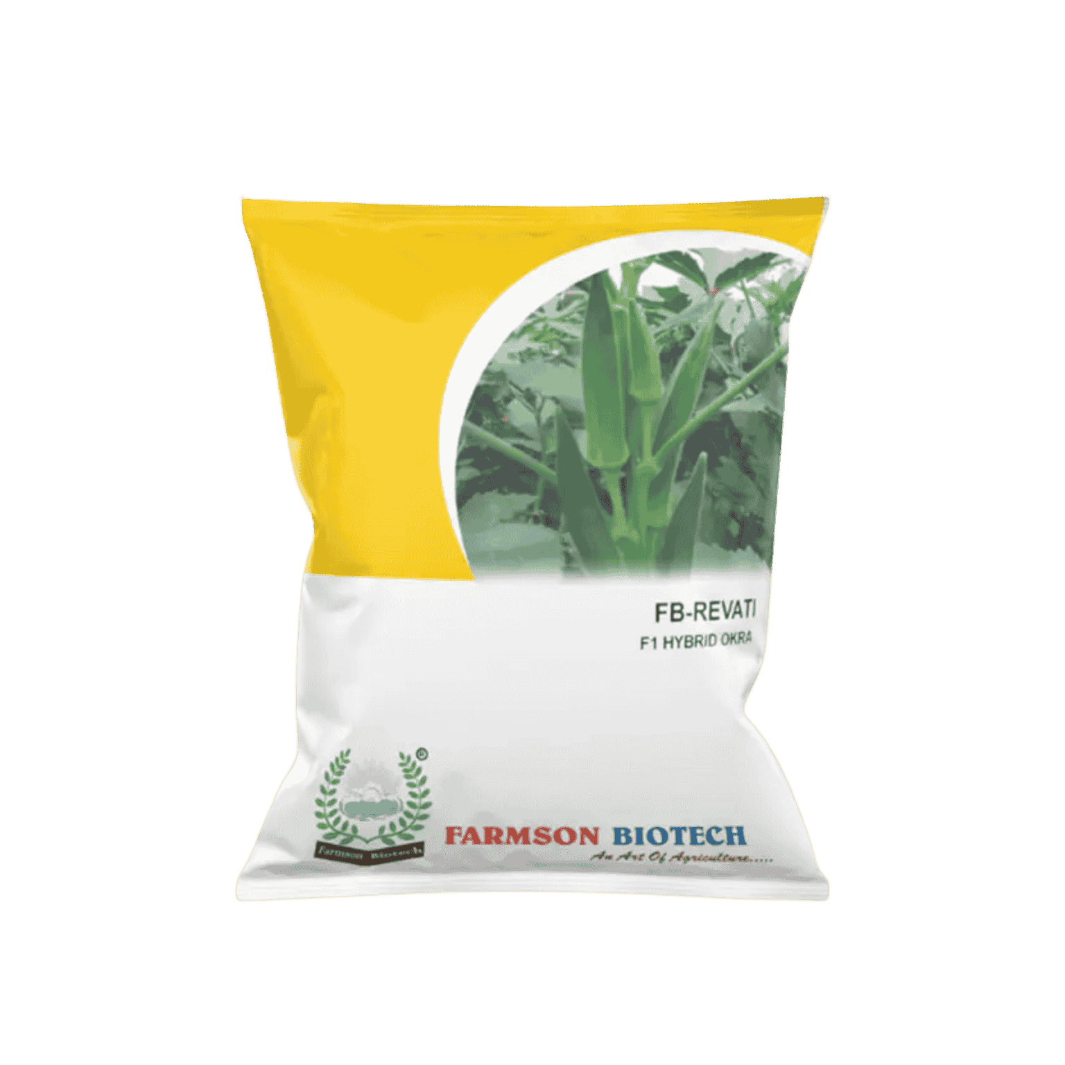 Farmson Biotech FB REVATI F1 Hybrid Okra (Bhindi) Seeds 250GM