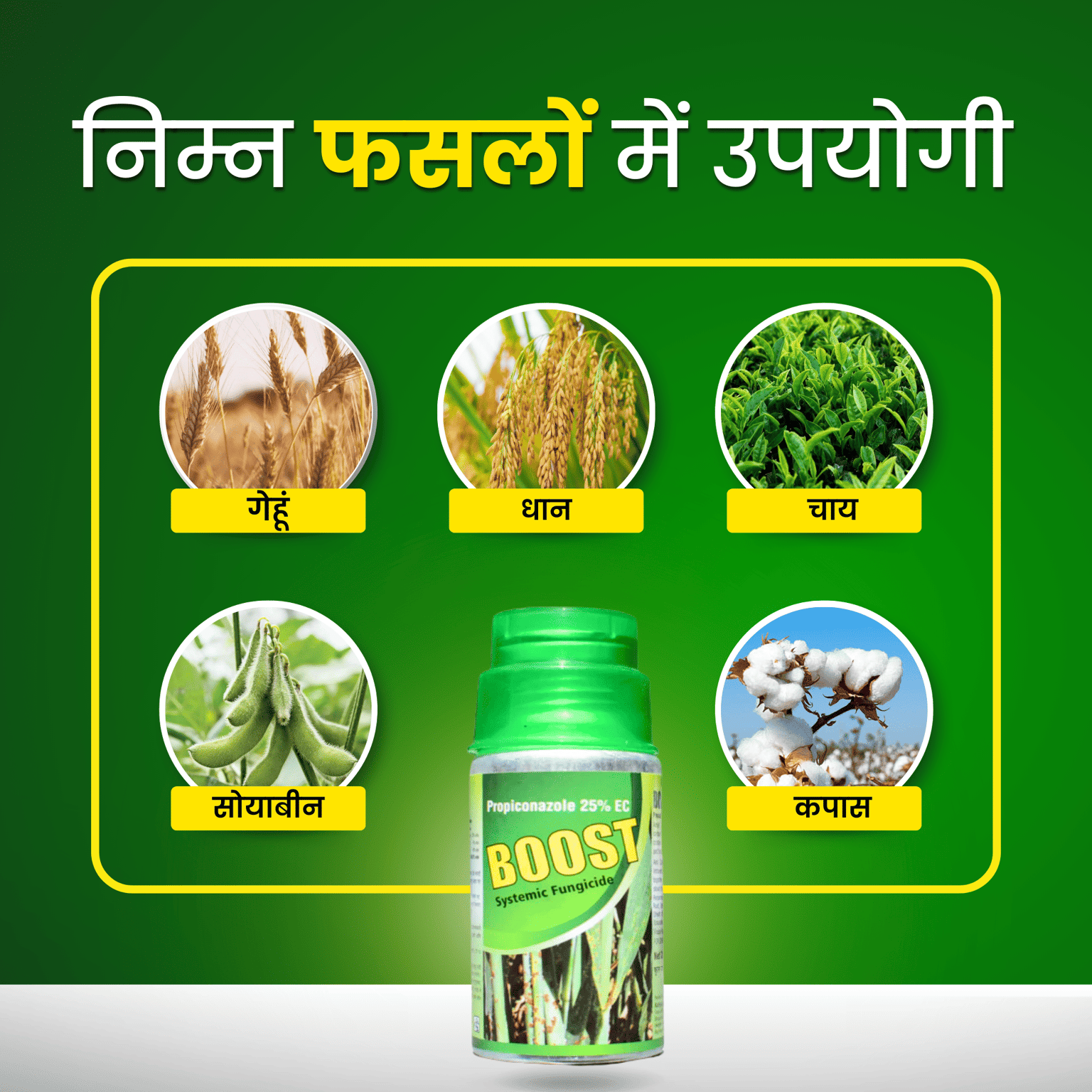 Katyayani Boost | Propiconazole 25% EC | Chemical Fungicide