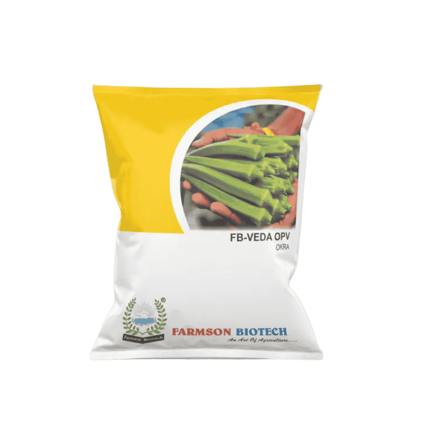 Farmson Biotech FB VEDA OPV Okra (Bhindi) Seeds 250GM