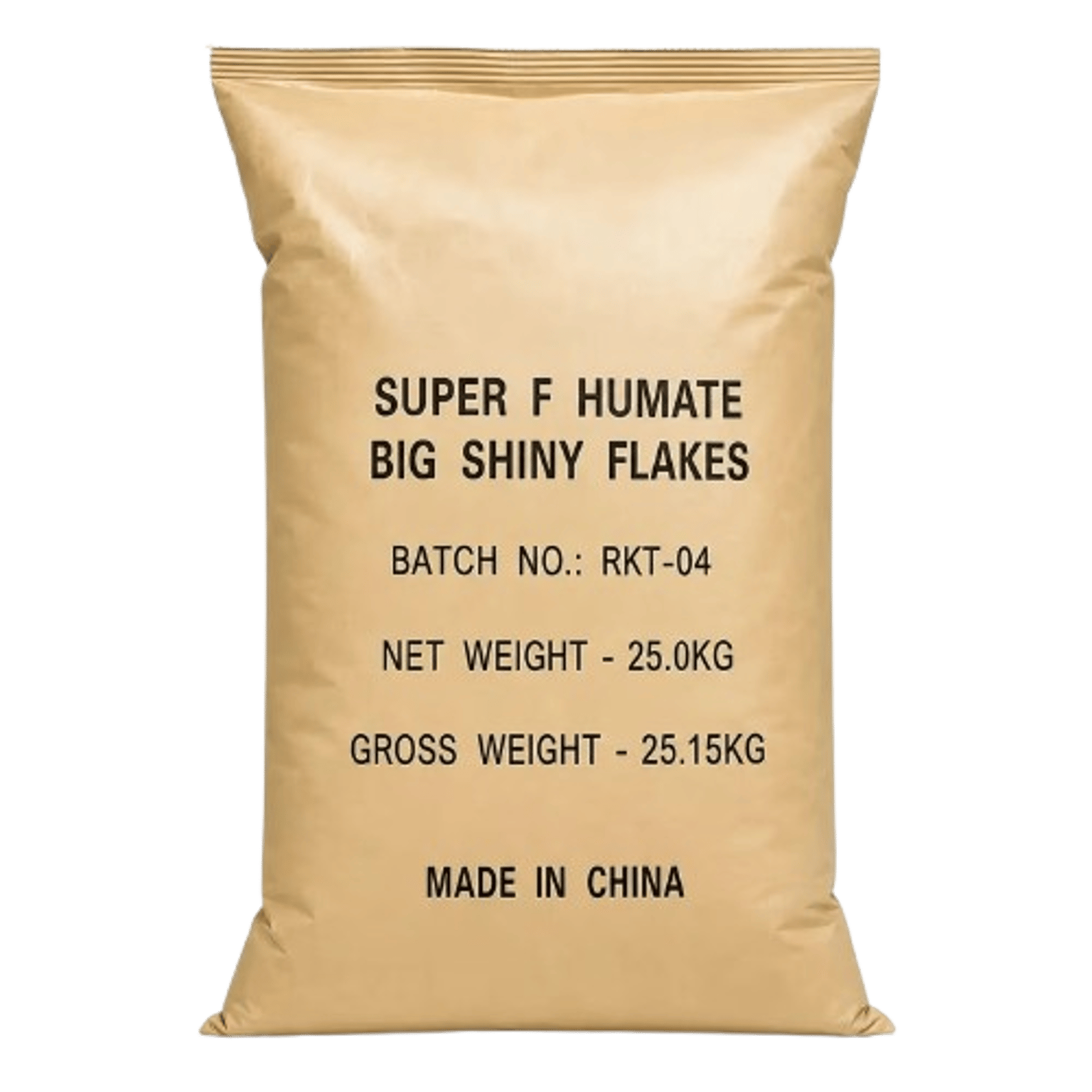 Super F Humate Big Shiny Flakes  98%