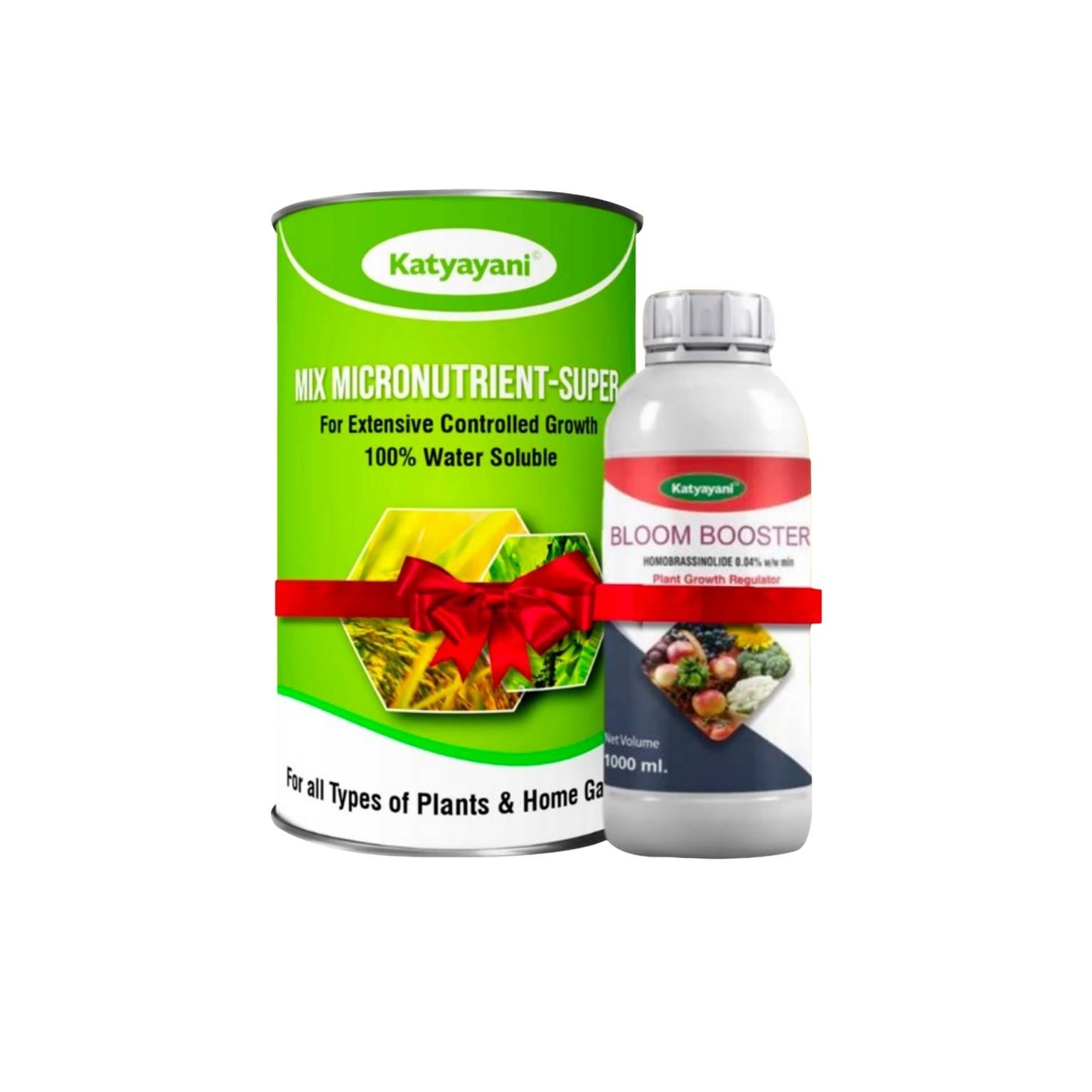Katyayani Organics Bloom Booster 100 GM + Mix Micronutrients 100 GM Combo Pack
