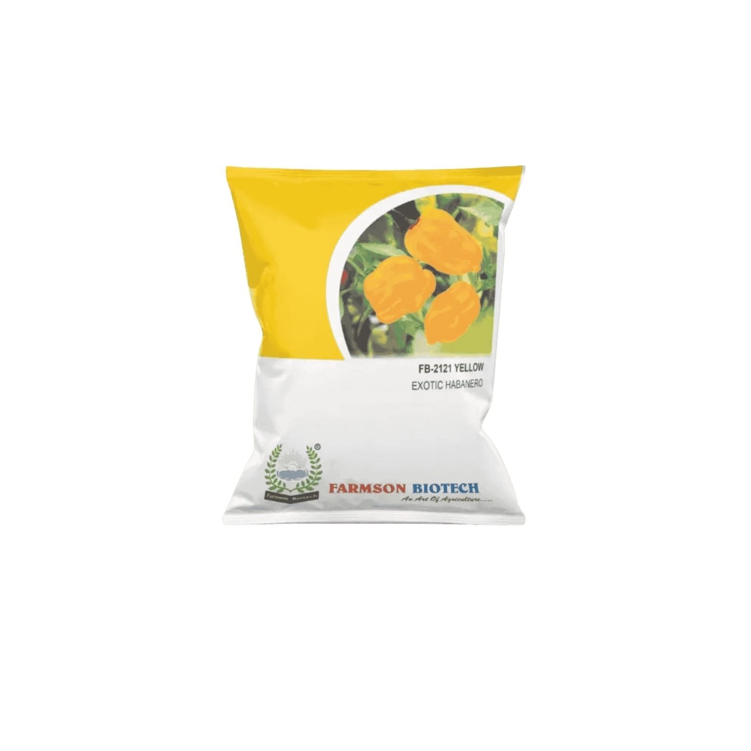Tarmson Biotech FB 2120 Yellow Habanero Chilli Seeds 10GM