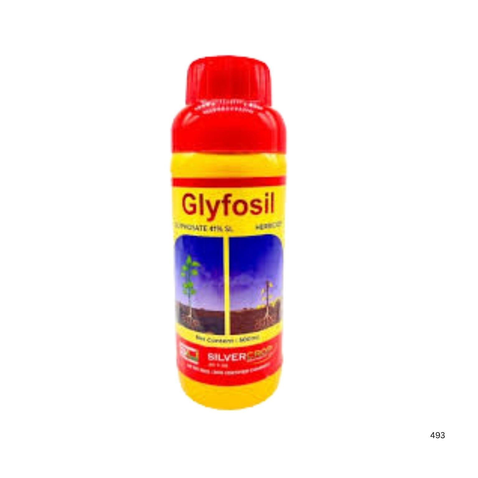Silver Crop Glyfosil (Yellow)-41 Glyphosate 41% SL IPA Salt Chemical Herbicides