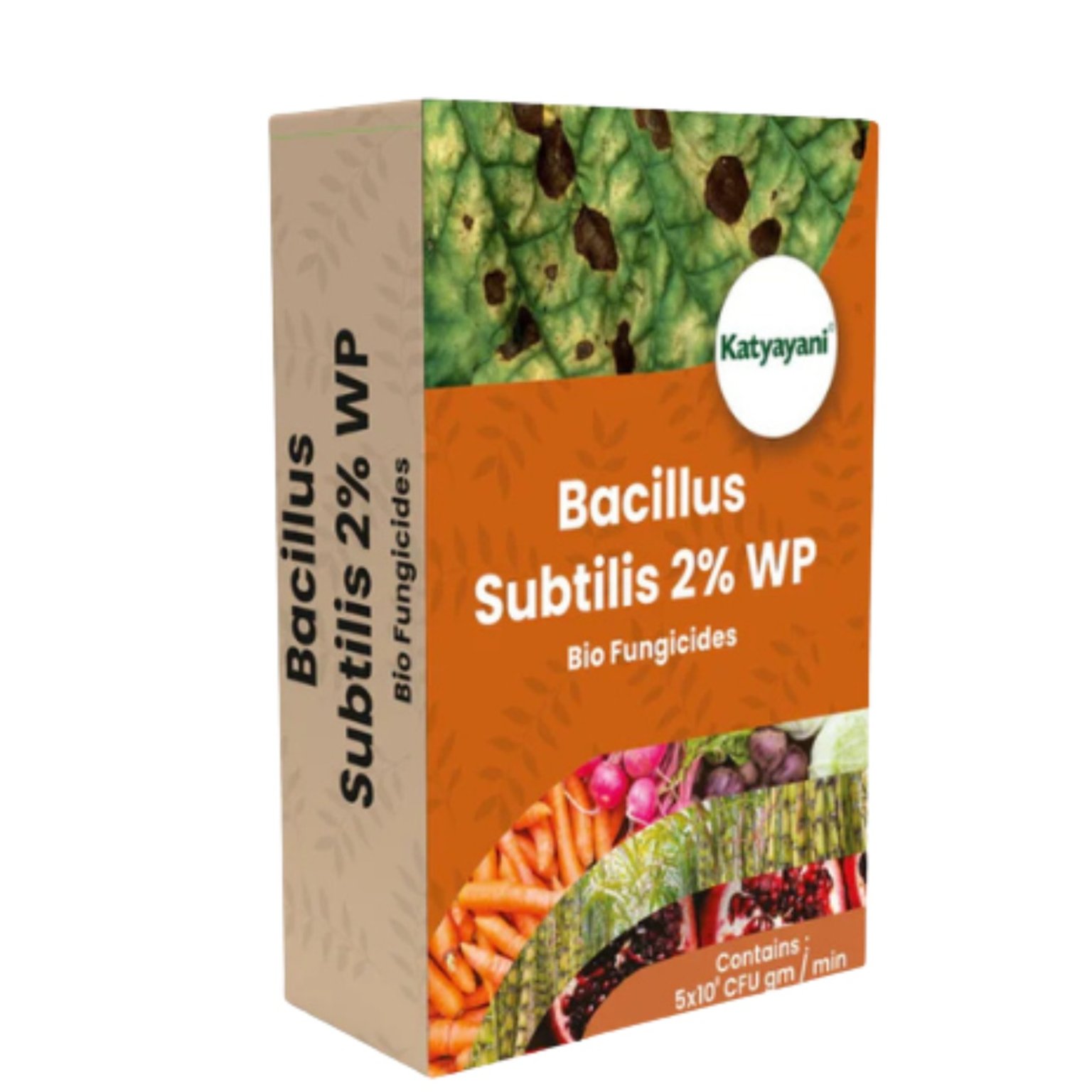 Katyayani Bacillus Subtilis 2% WP Powder Bio Fungicide