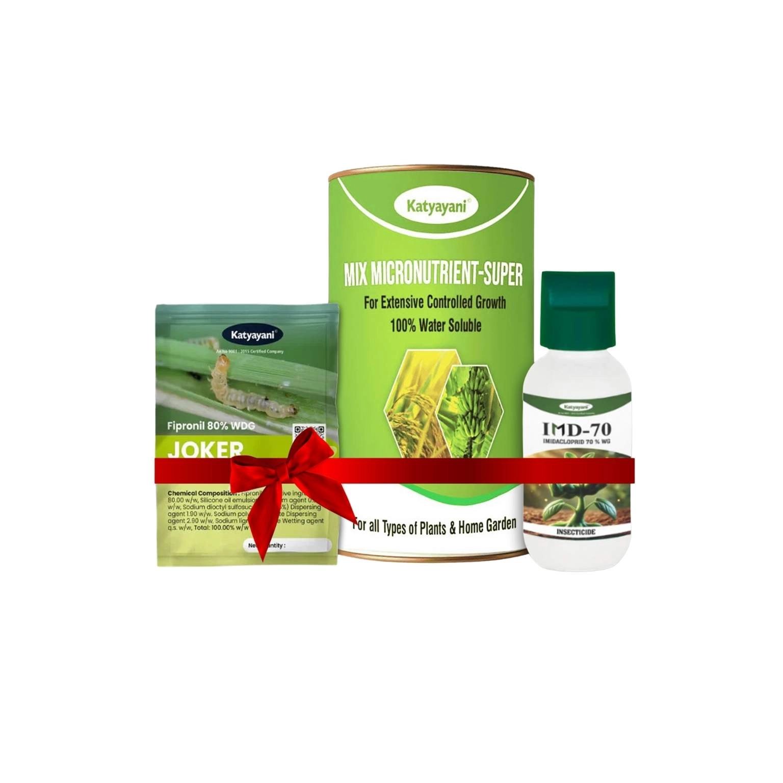 Katyayani Organics Thrips Pro Control & Flowering Kit Joker 40 GM + IMD-70 30 GM + Mix Micronutrient 100 GM