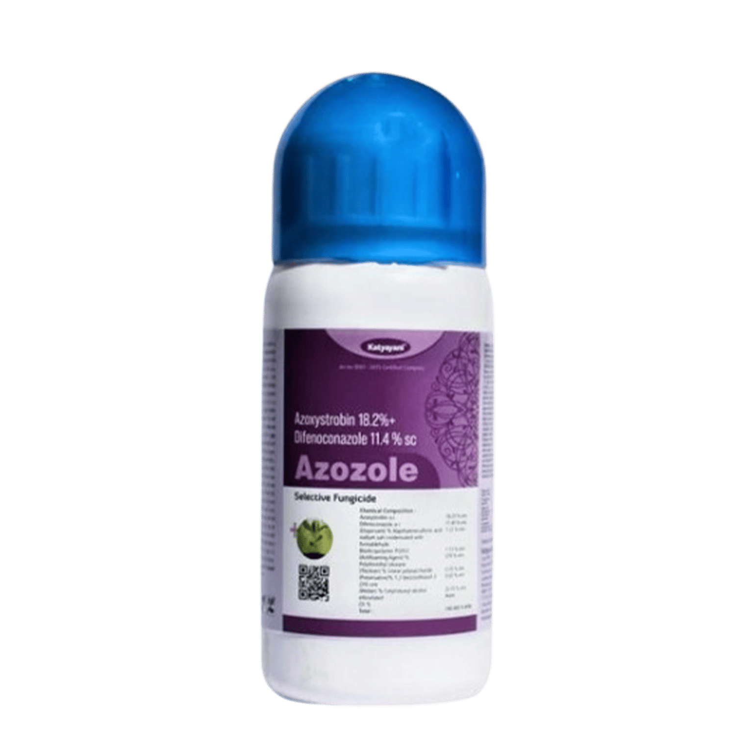 Azozole Chemical Fungicide | Azoxystrobin 18.2 % + difenoconazole 11.4 % SC | Katyayani