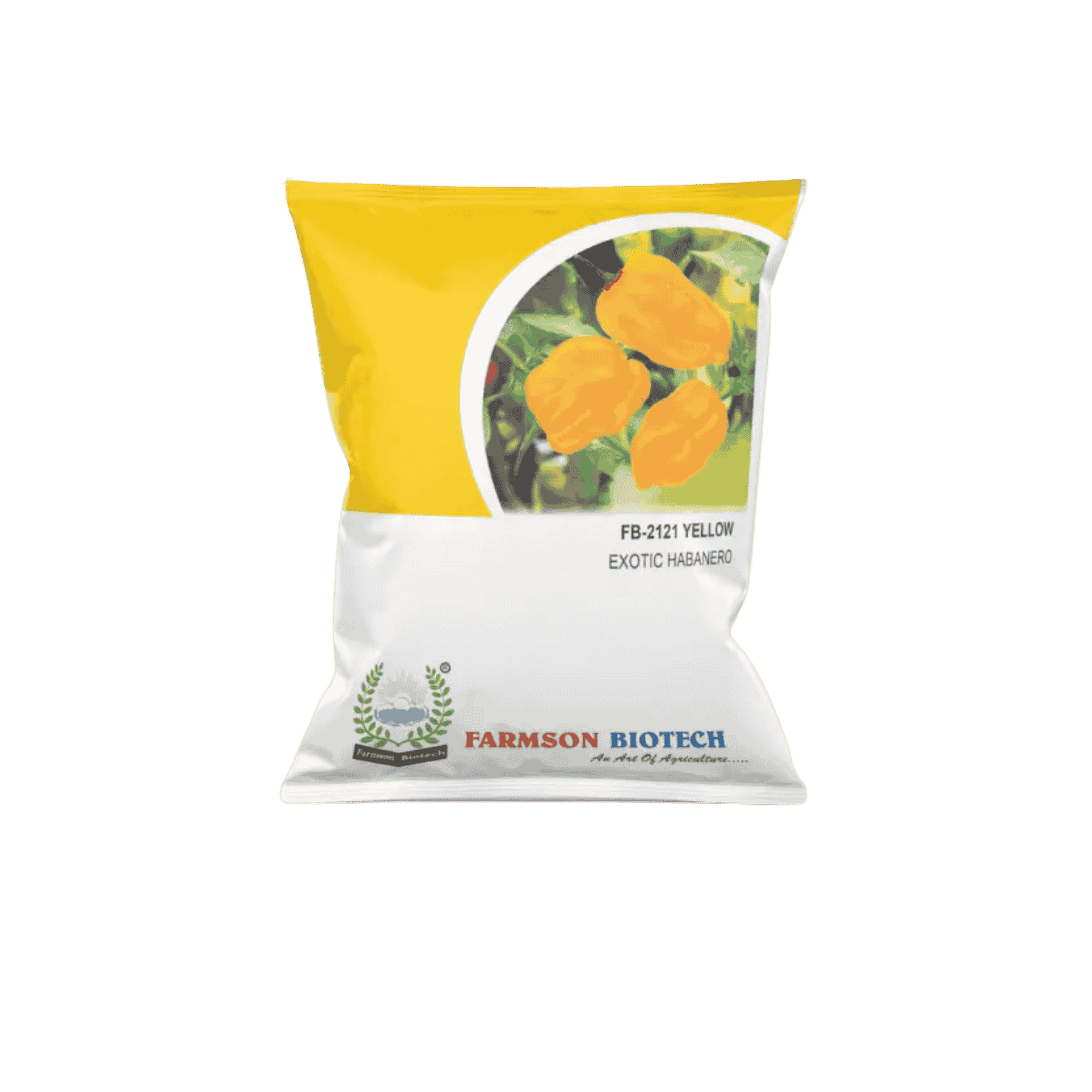 Tarmson Biotech FB 2120 Yellow Habanero Chilli Seeds 10GM