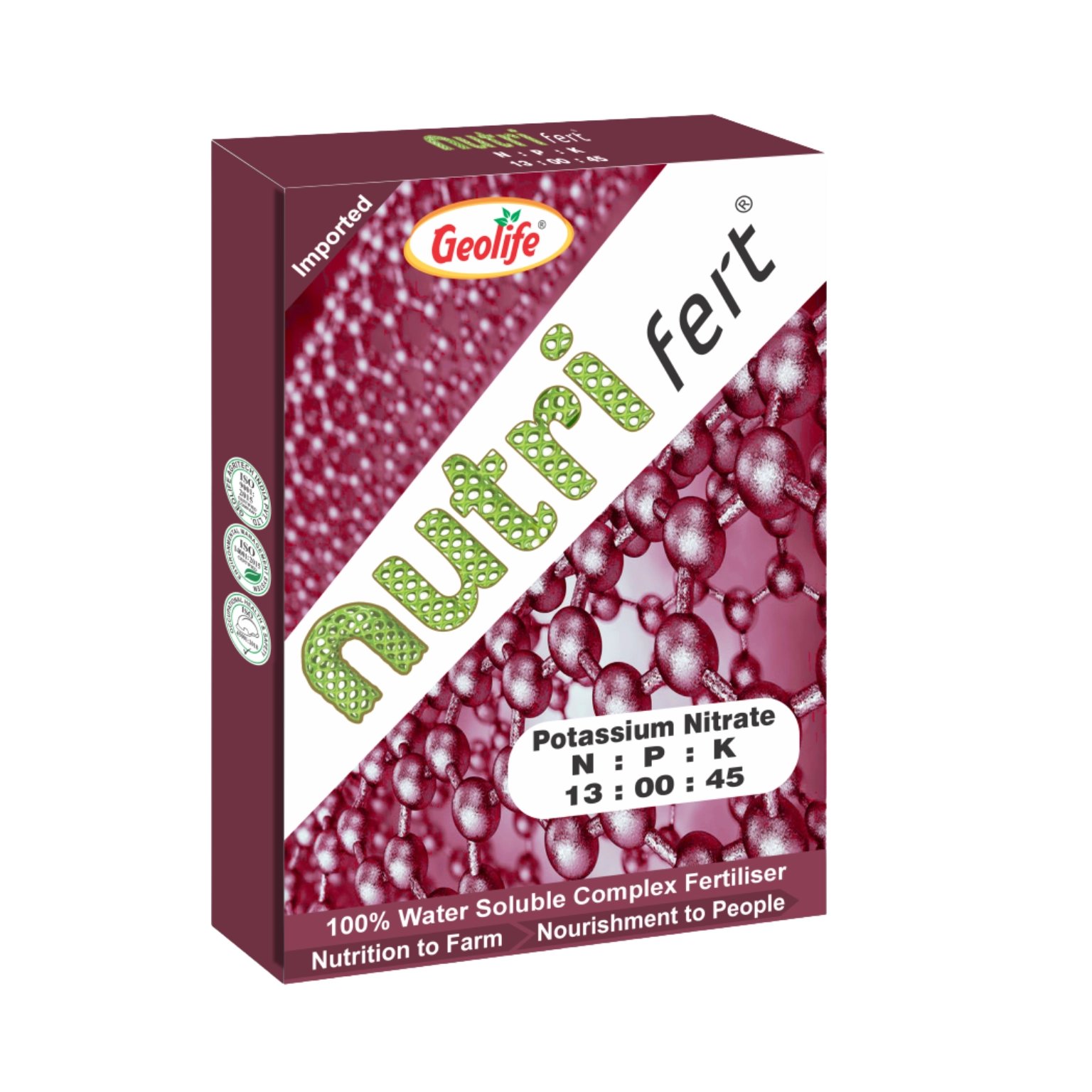 Geolife Nutrifert 13:00:45 NPK Water Soluble Fertilizer