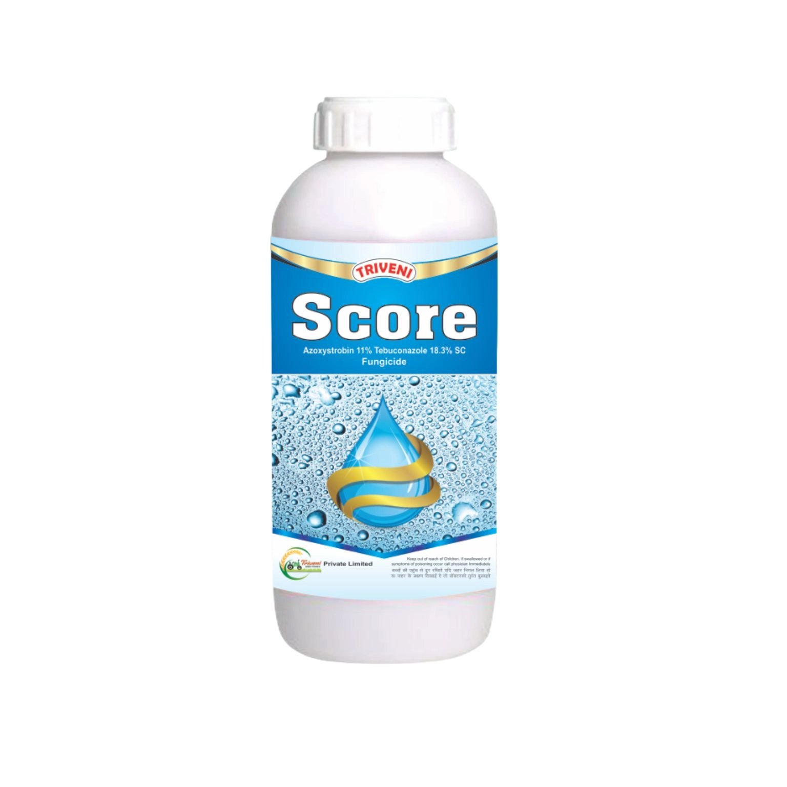Triveni Score Azoxystrobin 11% +Tebuconazole 18.3% w/w SC  Fungicide