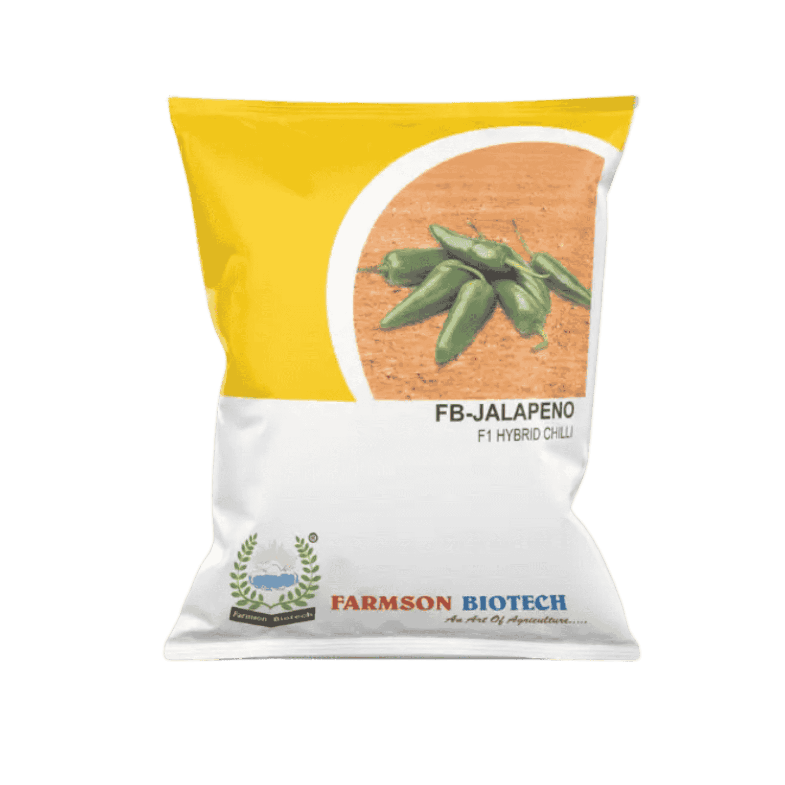 Farmson Biotech FB JALAPENO F1 Hybrid Chilli Seeds 10GM