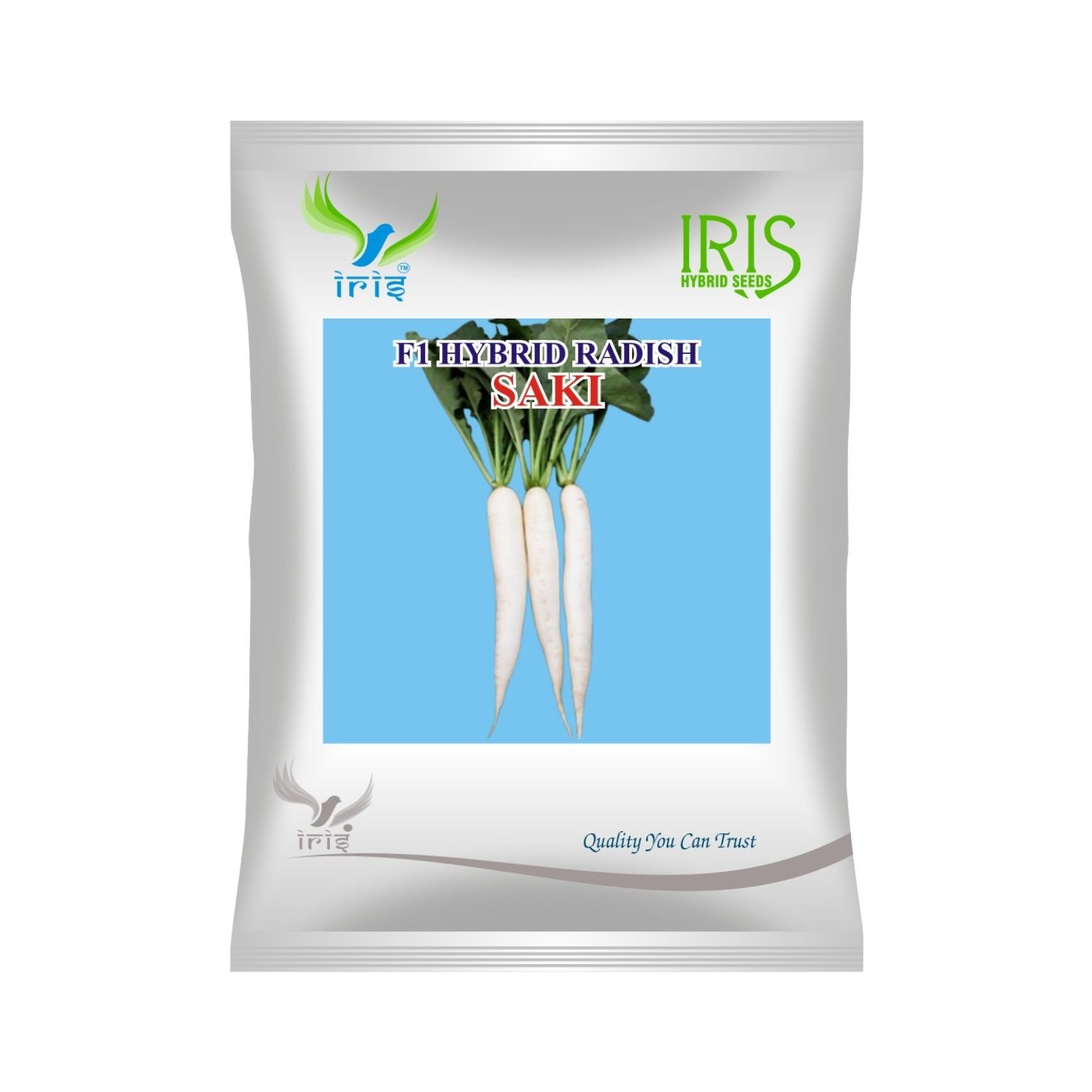 Iris Hybrid Radish Saki Vegetable Seeds