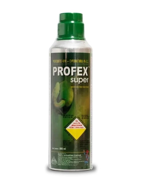 NACL PROFEX SUPER PROFENOFOS 40% + CYPERMETHRIN 4% EC 1LTR