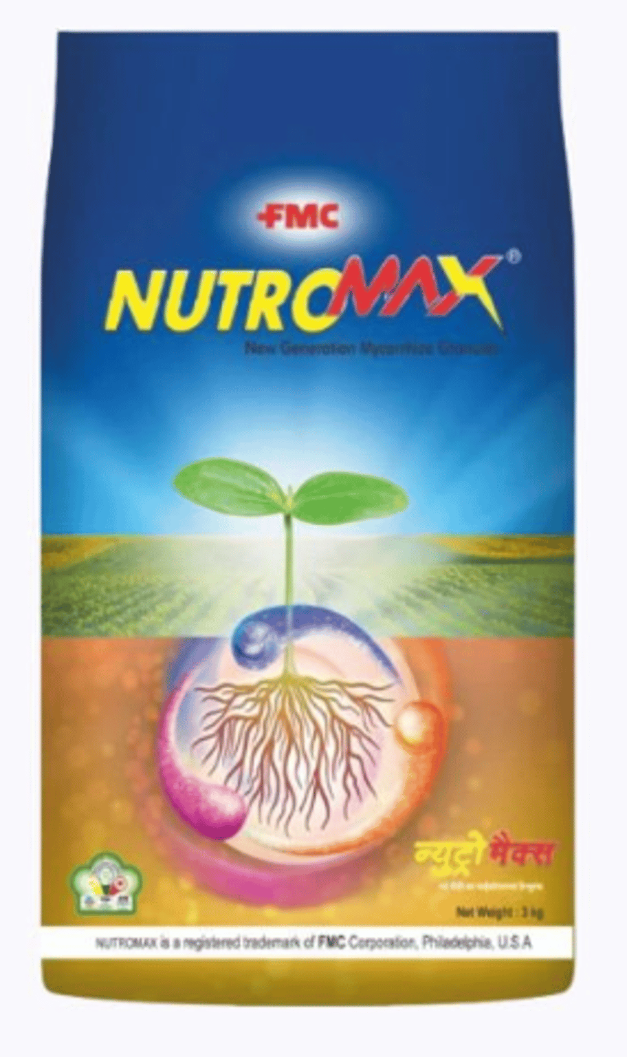 FMC India  Nutromax Vesicular Arbuscular Mycorrhiza (VAM) 25% GR 3Kg