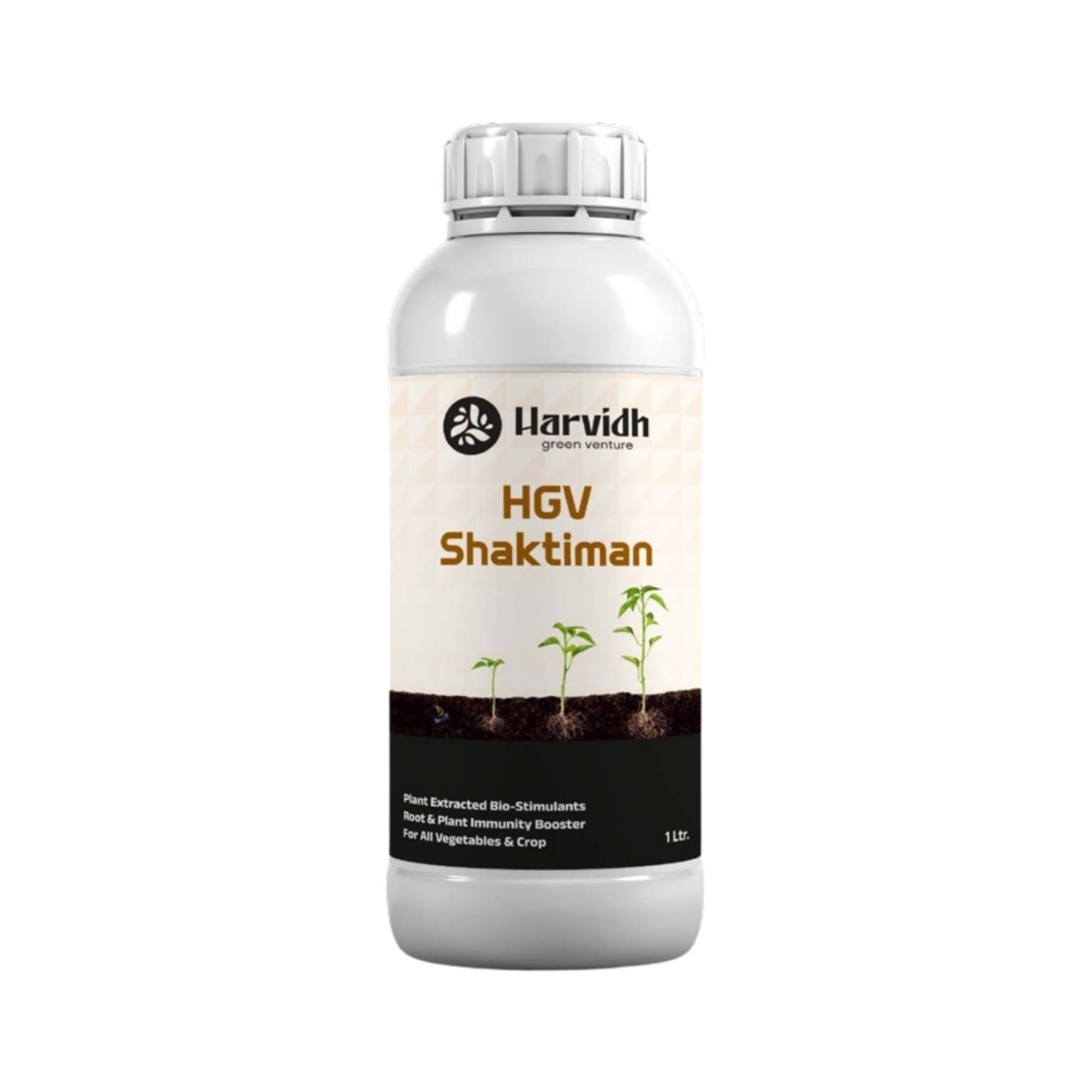 Harvidh HGV Shaktiman Seaweed humic Fulvic Acid Enzyme Minerals PGR(1 LTR)