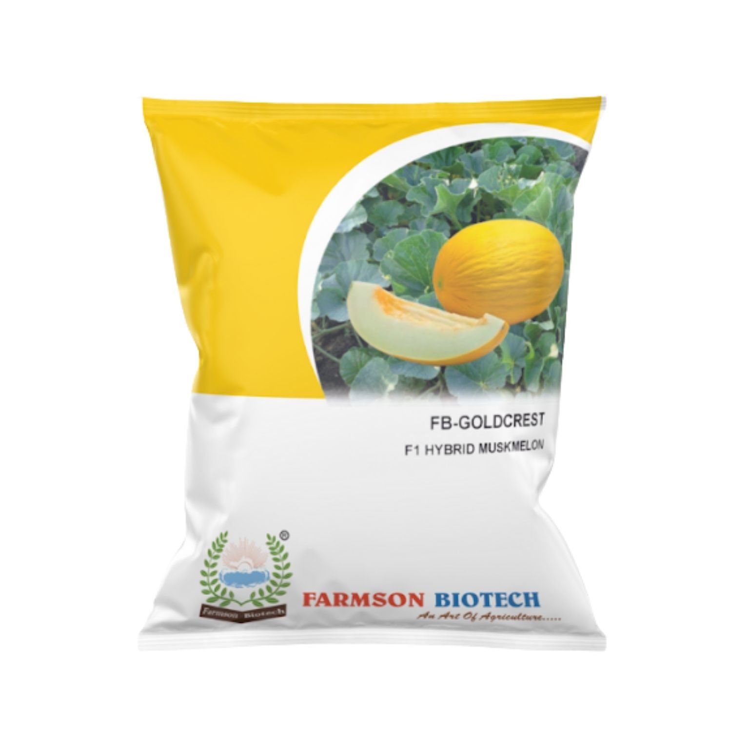 Farmson GOLDCREST F1 Hybrid Muskmelon Seeds